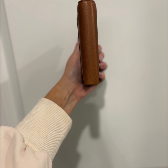 Valentino Garavani Tan Leather Wallet - Picture 8 of 11